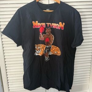 Mike Tyson Black video game Graphic T-Shirt